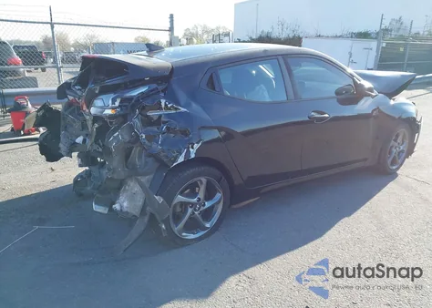 2019 Hyundai Veloster 2.0 z USA, uszkodzony, nr VIN KMHTG6AF9KU008698